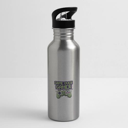 Game Over Gamer - 20 oz Water Bottle