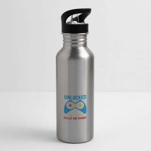 My Highest Unlocked Achievement Calls Me Daddy - 20 oz Water Bottle
