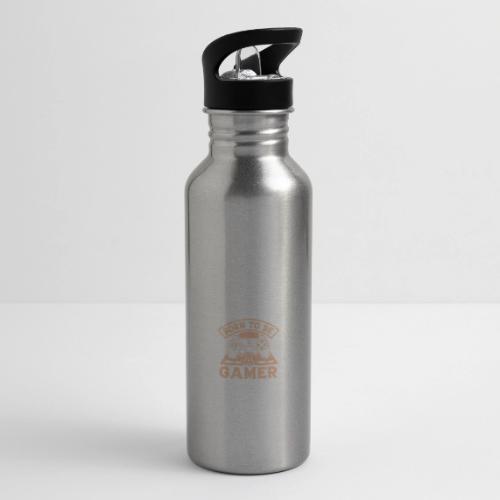 Born To Be A Gamer - 20 oz Water Bottle