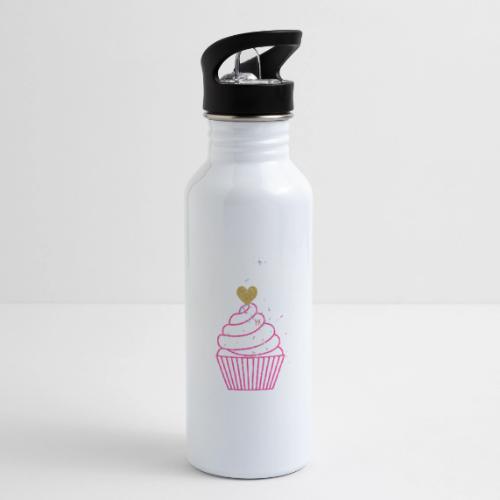 cupcake - 20 oz Water Bottle