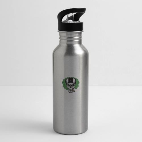 skull smoke cloud 2 - 20 oz Water Bottle