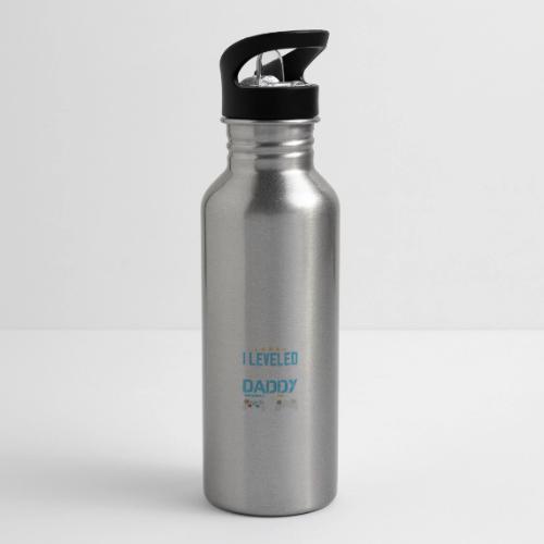 I Leveled Up To Daddy - 20 oz Water Bottle