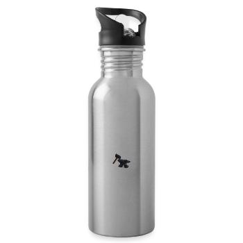 Blacksmithing Blacksmith Goldsmith Hammer Craft - 20 oz Water Bottle - silver - Right