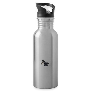 It's Not A Hobby Blacksmithing Blacksmith Hammer - 20 oz Water Bottle - silver - Right