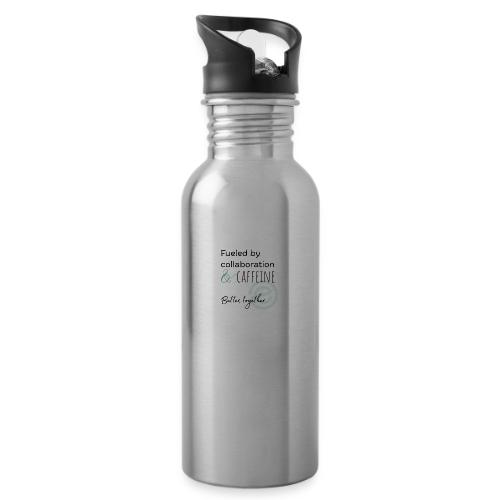 Fueled by Caffeine Light - 20 oz Water Bottle