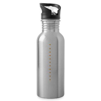White chain - 20 oz Water Bottle - silver - Right