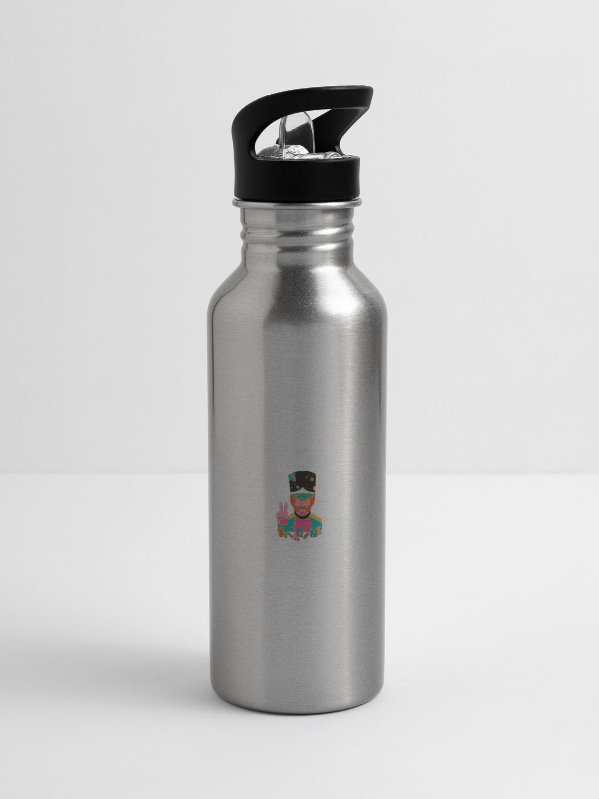 imagine - 20 oz Water Bottle - silver - Right