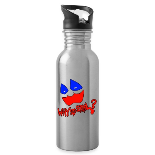 whysoserial - 20 oz Water Bottle