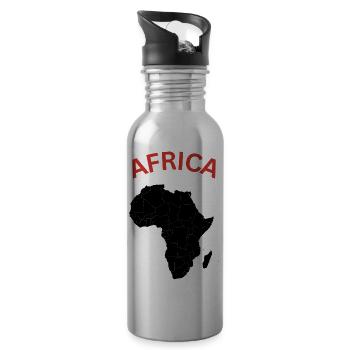 AFRICA - 20 oz Water Bottle - silver - Right