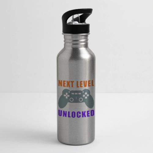 Next Level Unlocked Gamer Design - 20 oz Water Bottle