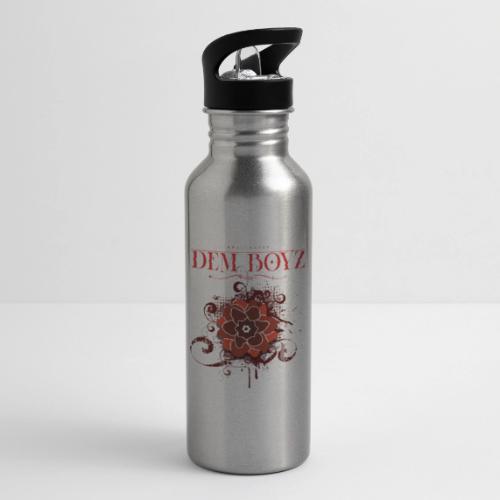 Flower Splash Reds - 20 oz Water Bottle