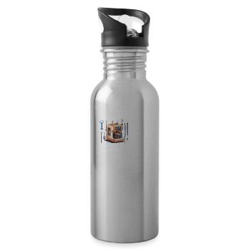 3D Printing I'm Plastic Surgery Expert - 20 oz Water Bottle - silver - Right