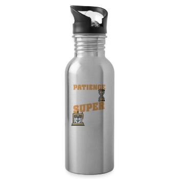 3D Printer Accessories Patience 3D Printer's Power - 20 oz Water Bottle - silver - Right