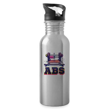 3D Printer Accessories Check Out My ABS - 20 oz Water Bottle - silver - Right
