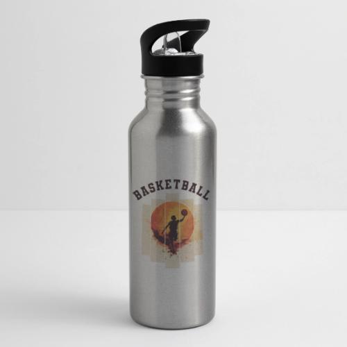Basketball again and again - 20 oz Water Bottle