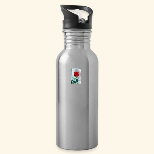 Kiss by a rose - 20 oz Water Bottle