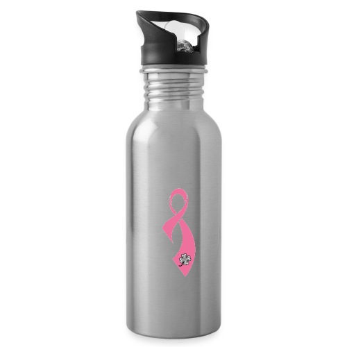 TB Breast Cancer Awareness Ribbon - Water Bottle