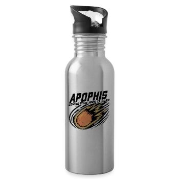 Apophis Ast029 Cosmic Event - 20 oz Water Bottle - silver - Right