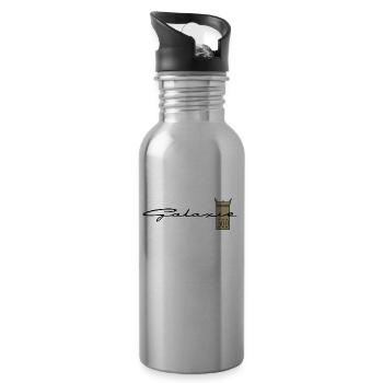 galaxie 500 emblem - 20 oz Water Bottle - silver - Right
