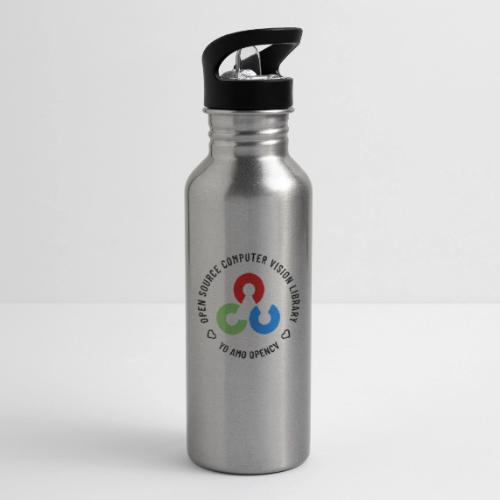 Yo Amo OpenCV (Dark Logo) - 20 oz Water Bottle
