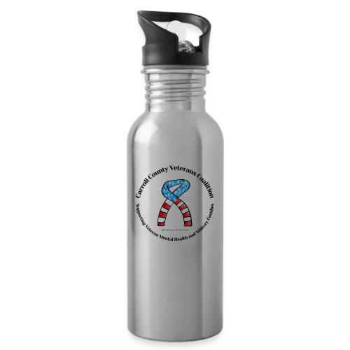 CCVC Big logo merchandise - 20 oz Water Bottle