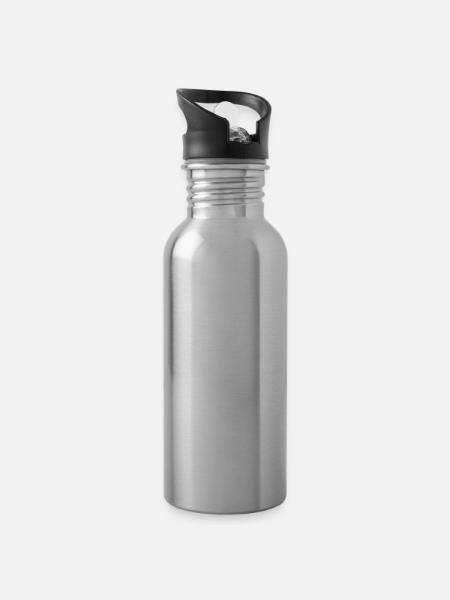 Sewing Sew Tailor Seamstress - 20 oz Water Bottle - silver