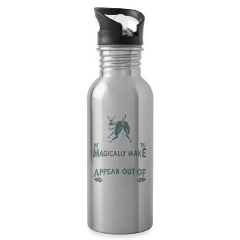 Donkey - 20 oz Water Bottle - silver - Right