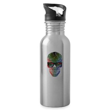 South Africa - 20 oz Water Bottle - silver - Right