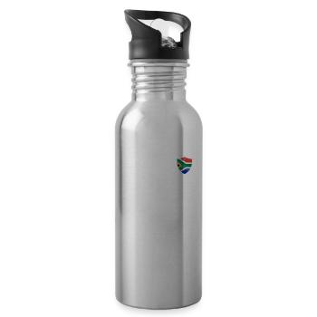 South Africa - 20 oz Water Bottle - silver - Right