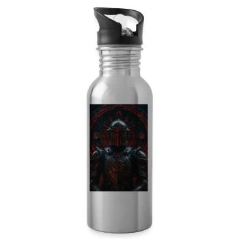 Shadow Blade - 20 oz Water Bottle - silver - Right