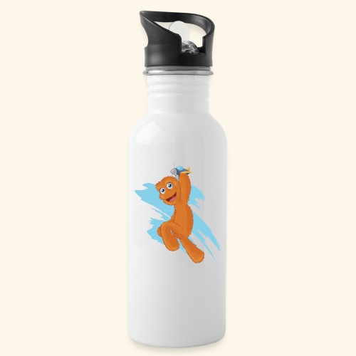 Fuzzy Puppet logo - Water Bottle