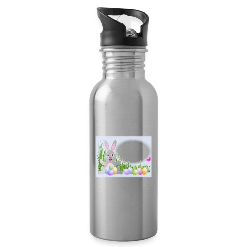 Easter bunny and eggs - 20 oz Water Bottle