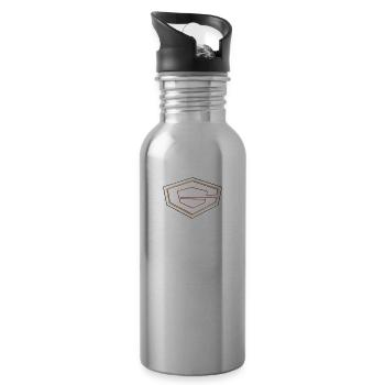 G Force2 - 20 oz Water Bottle - silver - Right