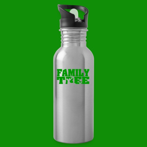 Deer Stand Family Tree - Water Bottle