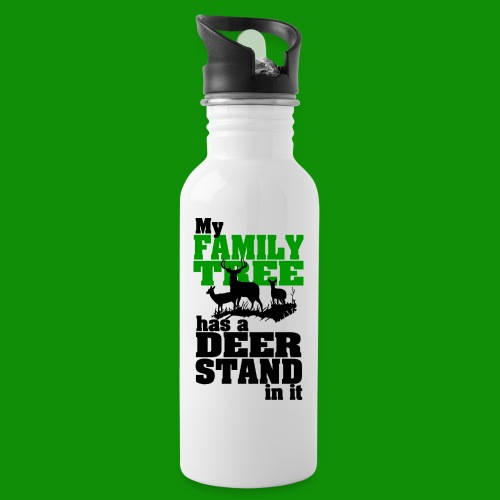 Deer Stand Family Tree - Water Bottle