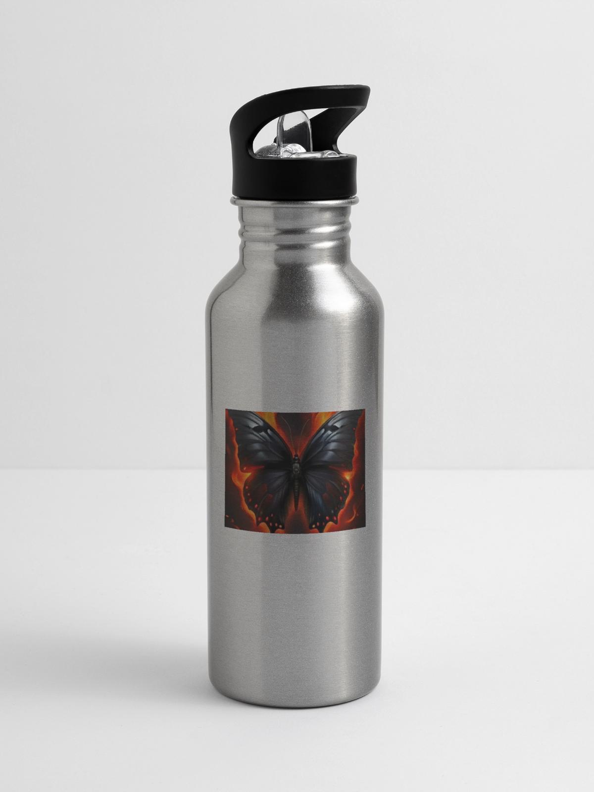 DZGN - 20 oz Water Bottle - silver - Right