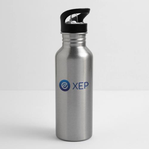 XEP Blue Logo - 20 oz Water Bottle