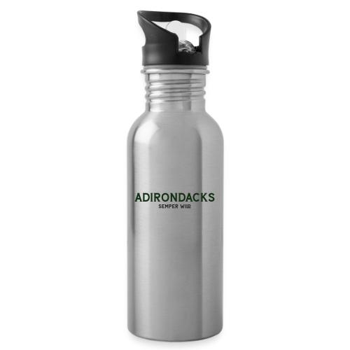Semper Wild Adirondacks Vintage Dark - 20 oz Water Bottle
