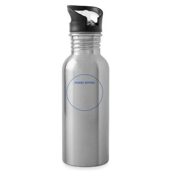 Scuba Diving - 20 oz Water Bottle - silver - Right