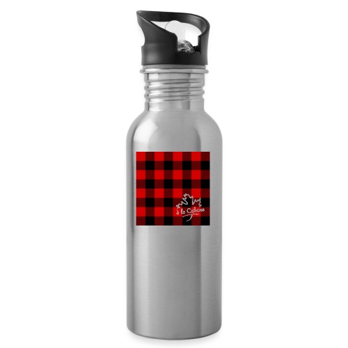 At the hut - 20 oz Water Bottle