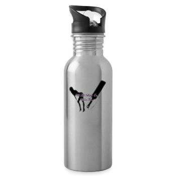 Hit me Baby - 20 oz Water Bottle - silver - Right