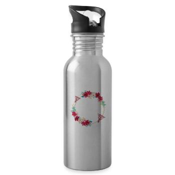Paramedic Life Proud Paramedic Appreciation Gifts - 20 oz Water Bottle - silver - Right