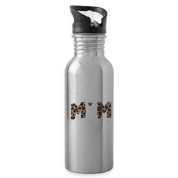 Field Hockey Mom Of A Field Hockey Player Mama - 20 oz Water Bottle - silver - Right