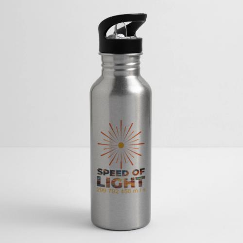 Speed of light - 20 oz Water Bottle