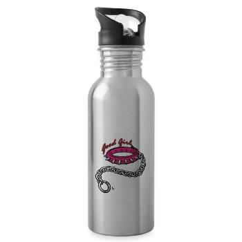 good Girl - 20 oz Water Bottle - silver - Right