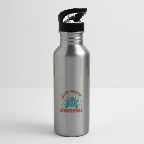 Do Not Be Emotional Skeleton Gamer - 20 oz Water Bottle