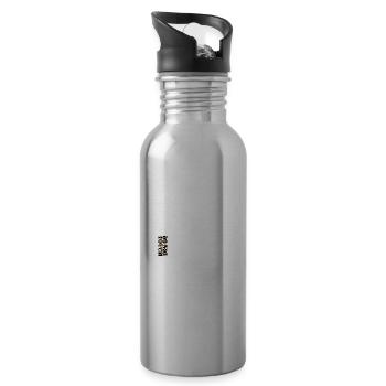 Do not touch - 20 oz Water Bottle - silver - Right