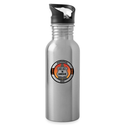 National Get Out N Drive Day Official Event Merch - Water Bottle