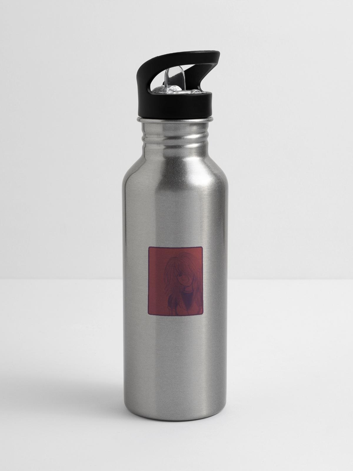 bloodmoon - 20 oz Water Bottle - silver - Right