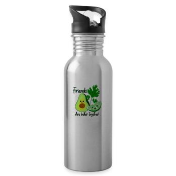 Friends Are Better Together - 20 oz Water Bottle - silver - Right